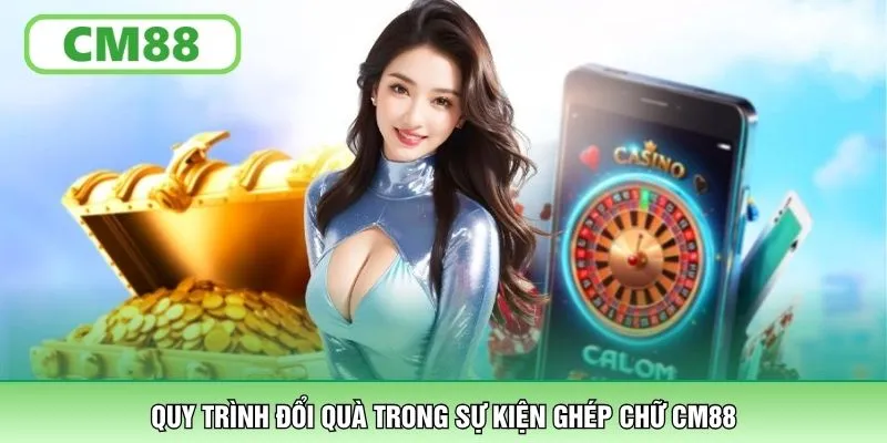 Quy trình đổi quà trong sự kiện ghép chữ CM88